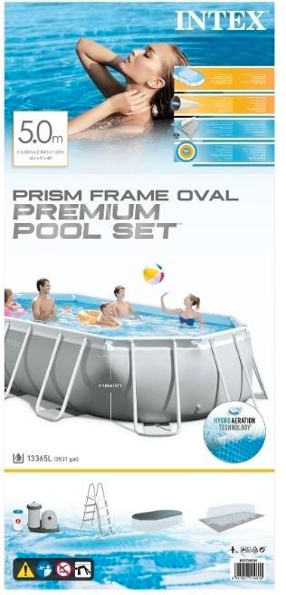 Piscine Intex neuve 5.03mX2.74mX1.22m, Jardin & Terrasse, Accessoires de piscine