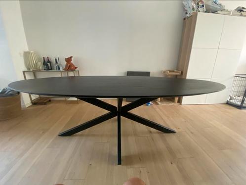 Eettafel, Huis en Inrichting, Tafels | Eettafels, Zo goed als nieuw, 100 tot 150 cm, 200 cm of meer, Vijf personen of meer, Ovaal