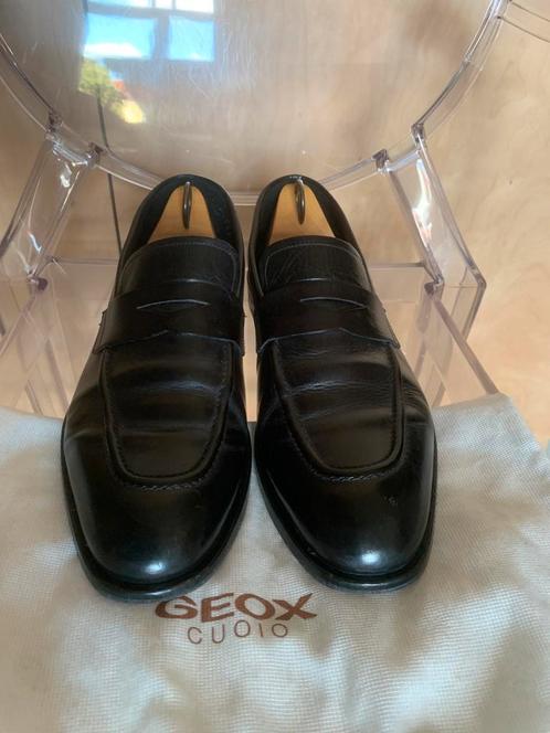 Paar CUOIO 42 1/2 instappers, Kleding | Heren, Schoenen, Gedragen, Zwart, Ophalen of Verzenden