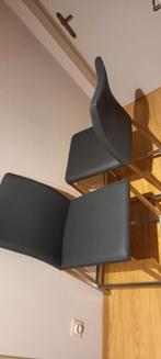 2 grijze Barkruk,keukenstoel, Enlèvement, Comme neuf