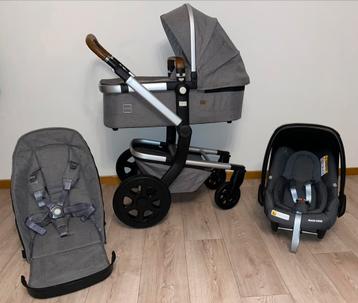 Joolz Day3 Radiant Grey 3 in 1 - COMPLEET, Enlèvement, Maxi-Cosi