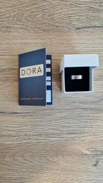 Zilveren ring DORA, Handtassen en Accessoires, Ringen, Gebruikt, Heer, Ophalen of Verzenden, 17 tot 18