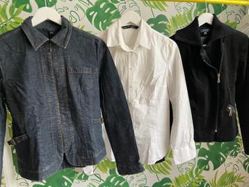 merkkledij - 2 jasjes - GRATIS blouse - 38 - merk 123 beschikbaar voor biedingen