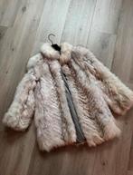 Prachtige witte bontjas van silver fox, Kleding | Dames, Ophalen of Verzenden, Zo goed als nieuw, Maat 38/40 (M), Wit
