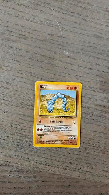 Zeldzame pokemonkaart 1995, Hobby en Vrije tijd, Verzamelkaartspellen | Pokémon, Ophalen of Verzenden, Zo goed als nieuw