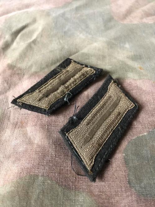 WH WW2 Signals kragenspiegel., Verzamelen, Militaria | Tweede Wereldoorlog, Ophalen of Verzenden