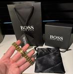 Huggo boss armband, Handtassen en Accessoires, Armbanden, Ophalen of Verzenden, Nieuw, Goud, Overige materialen