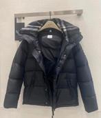 Burberry Puffer Jacket in Black NylonBurberry, Ophalen of Verzenden