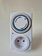 Minuteur mécanique CHACON – Modèle robuste avec interrupteur, Doe-het-zelf en Bouw, Ophalen of Verzenden, Gebruikt, Schakelaar