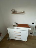 Commode van het merk "Bopita" met 3 laden Fenna Wit/Naturel, Ophalen, Gebruikt, 50 tot 70 cm, 100 cm of meer