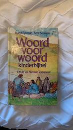 Woord voor woord - Kinderbijbel, Enlèvement ou Envoi, Comme neuf, Karel Eykman