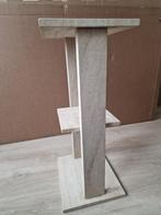 Zwaar marmeren bijzettafeltje, Huis en Inrichting, Ophalen, Zo goed als nieuw