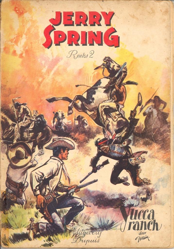 Verzameling strips Jerry Spring., Boeken, Stripverhalen, Gelezen, Meerdere stripboeken, Ophalen of Verzenden