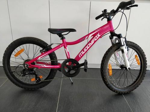 MTB fiets 20 inch roze/wit, Fietsen en Brommers, Fietsen | Kinderfietsjes, Zo goed als nieuw, Ophalen