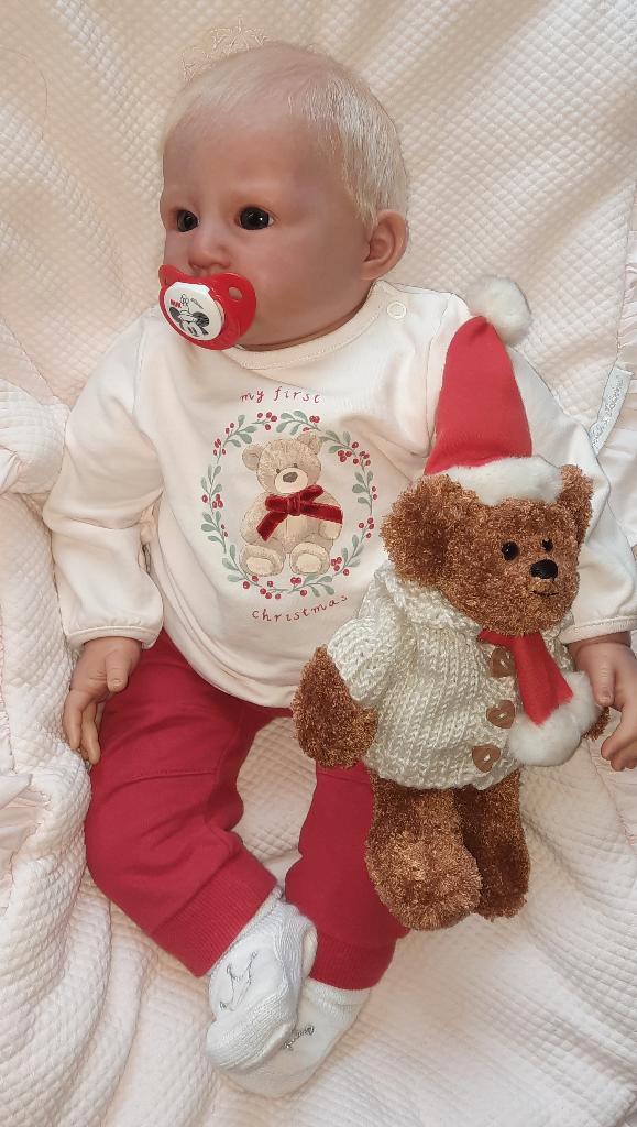 Reborn Willy, Collections, Poupées, Comme neuf, Baby Pop, Réaliste ou Reborn, Enlèvement ou Envoi