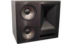 Klipsch KL-650 THX LCR luidspreker + KW-120 THX subwoofer, Zo goed als nieuw, 120 watt of meer, Front, Rear of Stereo speakers