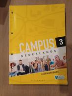 Campus Nederlands 3 Leerwerkboek (editie 2024) (incl. Pelckm, Boeken, Schoolboeken, ASO, Ophalen of Verzenden, Zo goed als nieuw