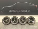15” Peugeot 207 / 208 / Partner velgen + winterbanden 4x108, Gebruikt, 15 inch, Banden en Velgen, Personenwagen