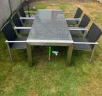 RVS tuintafel Style 200 X 90 cm, Ophalen, Zo goed als nieuw, Inox