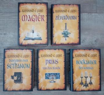 Raymond E. Feist - 5x Boeken (inclusief verzending)