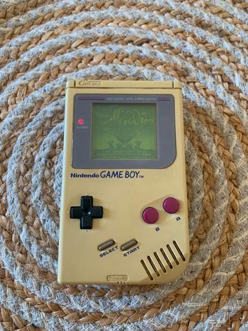 Nintendo Game Boy Dmg-01 + jeu Aladdin beschikbaar voor biedingen