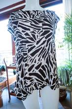 zwart/wit uniek natuurlijk T-shirt, Manches courtes, Enlèvement ou Envoi, Comme neuf, Blanc