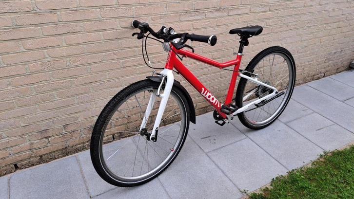 Kinderfiets Woom 6 (26 inch) 140-165cm, Fietsen en Brommers, Fietsen | Jongens, Gebruikt, 26 inch of meer, Versnellingen, Ophalen