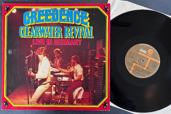 CREEDENCE CLEARWATER REVIVAL - Live in Germany ( LP ), CD & DVD, Vinyles | Rock, Comme neuf, Pop rock, 12 pouces, Envoi