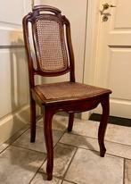 5 antieke stoelen met rieten zitting, Verzenden