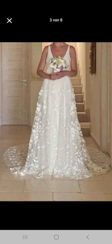 Prachtige trouwjurk van Made with love & Tara Lauren rok, Kleding | Dames, Trouwkleding en Trouwaccessoires, Ophalen