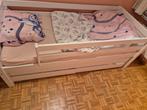 Kinderbed met schuiven en tweede uitschuifbaar bed, Huis en Inrichting, Ophalen, Zo goed als nieuw
