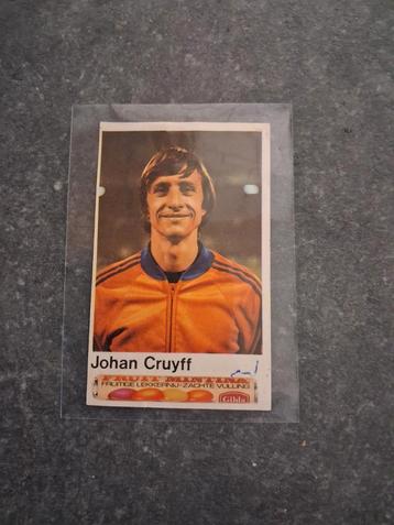 Autocollant publicitaire Johan Cruyff, WK 78, Enlèvement ou Envoi, Comme neuf