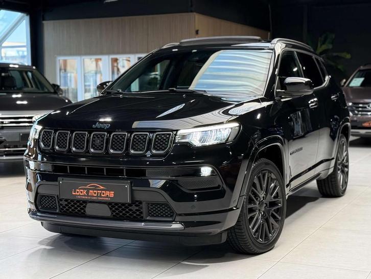 Jeep Compass S 1.3 T4 4Xe PHEV AT6 179cv PANO CARPLAY CAM360, Auto's, Jeep, Bedrijf, Te koop, Compass, 360° camera, 4x4, ABS, Achteruitrijcamera