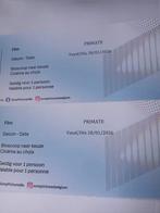 Film : Primate. 2 tickets papiers(salle de cinéma au choix)., Deux personnes, Horreur