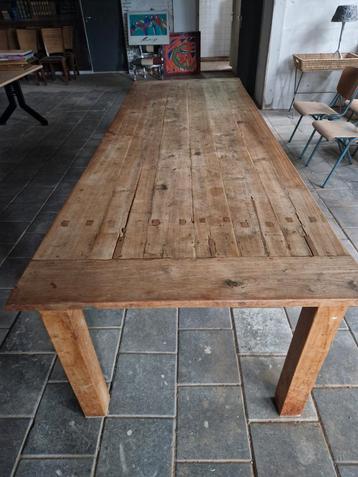 280 cm lange boerentafel  beschikbaar voor biedingen