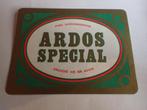 bieretiket Ardos Speciaal Ardooie, Ophalen of Verzenden, Zo goed als nieuw, Overige typen, Overige merken