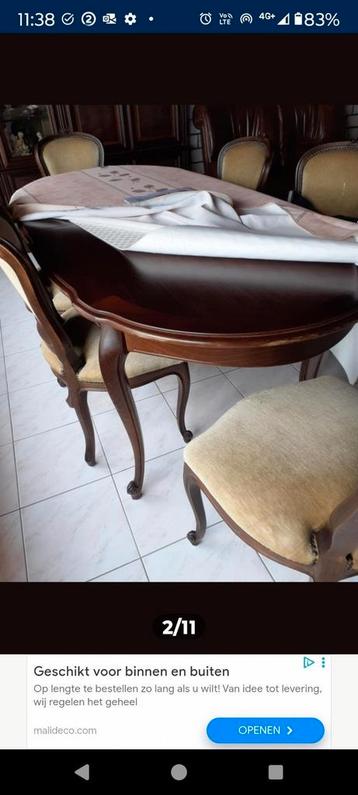 Tafel beschikbaar voor biedingen