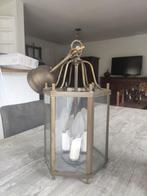 Mooie eenvoudige koperen lusters/lantaarns, grootste hoogte, Antiek en Kunst, Ophalen
