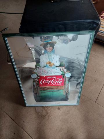 Grand miroir Coca Cola beschikbaar voor biedingen