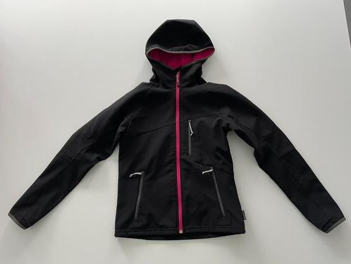 Softshell jas maat 152, Kinderen en Baby's, Kinderkleding | Maat 152, Zo goed als nieuw, Meisje, Jas, Ophalen of Verzenden