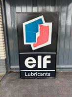 Elf olie oude reclame lichtbak XL, Verzamelen, Merken en Reclamevoorwerpen, Ophalen, Gebruikt, Lichtbak of (neon) lamp