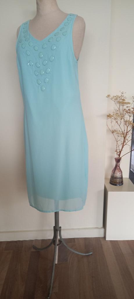 Exclusieve feestjurk Maten 36-50 zolang de voorraad strekt!, Kleding | Dames, Jurken, Nieuw, Overige kleuren, Onder de knie, Ophalen of Verzenden