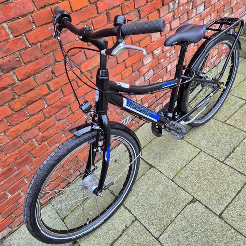 Cruisander 24inch NIEUWSTAAT !! met magneetverlichting.., Fietsen en Brommers, Fietsen | Jongens, Zo goed als nieuw, 24 inch, Versnellingen