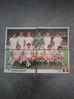 Autocollant Panini Euro Football 79. Photo de l'équipe d'And, Envoi, Autocollant