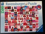 Puzzel Ravensburger 1500 stuks, Gebruikt, 500 t/m 1500 stukjes, Legpuzzel, Ophalen