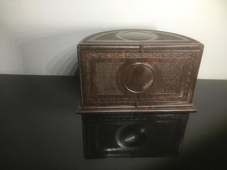 Edwardiaanse bakelieten sigarettenkoker ( 1925), Verzamelen, Rookartikelen, Aanstekers en Luciferdoosjes, Ophalen of Verzenden