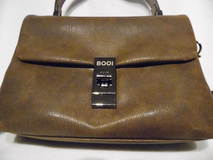 Handtas, Handtassen en Accessoires, Tassen | Damestassen, Nieuw, Handtas, Bruin, Ophalen of Verzenden