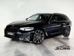 BMW 5 Serie 518 dA Touring-1ERPRO-COCKPIT-CUIR-CARPLAY-CAMER, Auto's, BMW, Automaat, 4 cilinders, Zwart, Leder