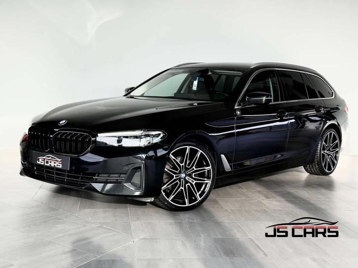 BMW 5 Serie 518 dA Touring-1ERPRO-COCKPIT-CUIR-CARPLAY-CAMER, Auto's, BMW, Bedrijf, Te koop, 5 Reeks, ABS, Achteruitrijcamera