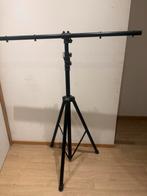 (4 Stuks )Luidsprekerstatief of T-Bar -dubbele horizontaal, Ophalen, Zo goed als nieuw
